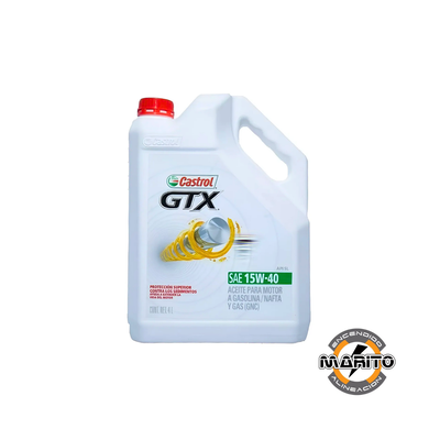 Aceite Castrol GTX 15w40 4L