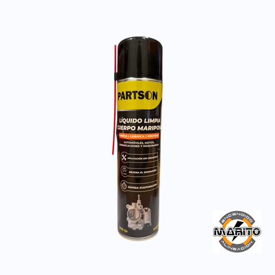 Limpia cuerpo mariposa Partson 245gr