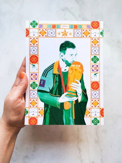 Print Leo Messi