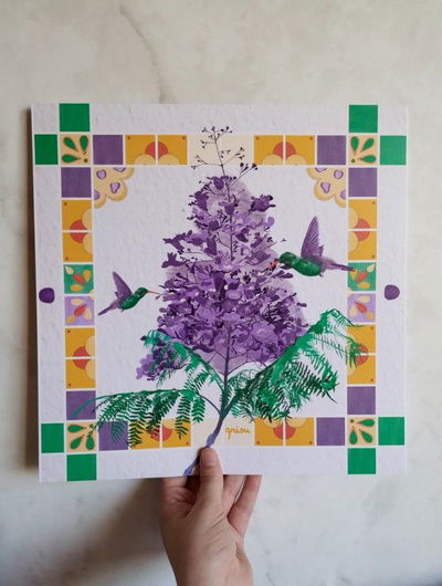 Print Jacarandá
