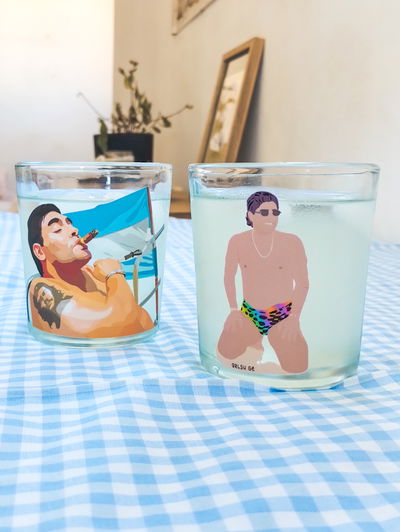 Set vasos Maradona