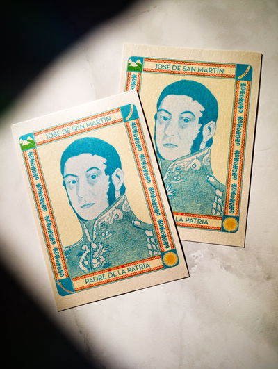 Estampita San Martín