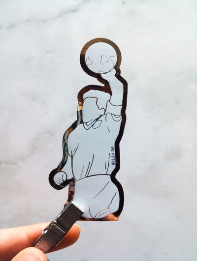 Sticker Mano de Dios