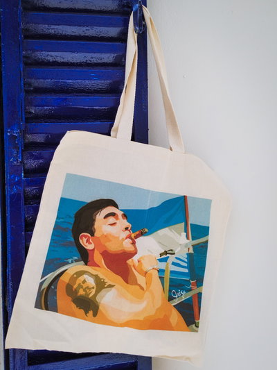 Tote bag Die Gotte