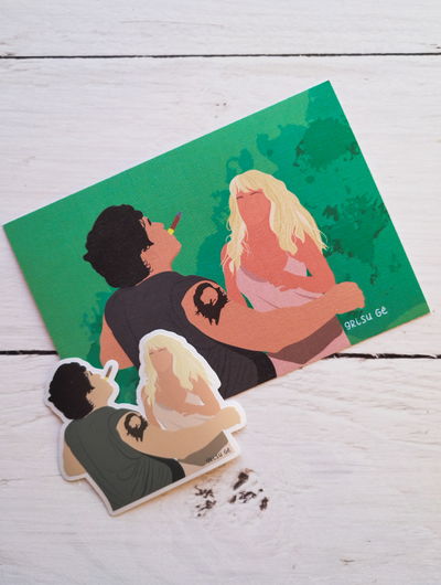 Postal Diego y Claudia 