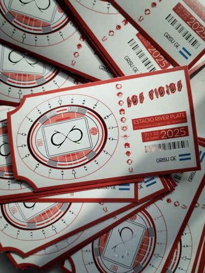 Sticker RITUAL - Entrada Los Piojos (Estadio River Plate)