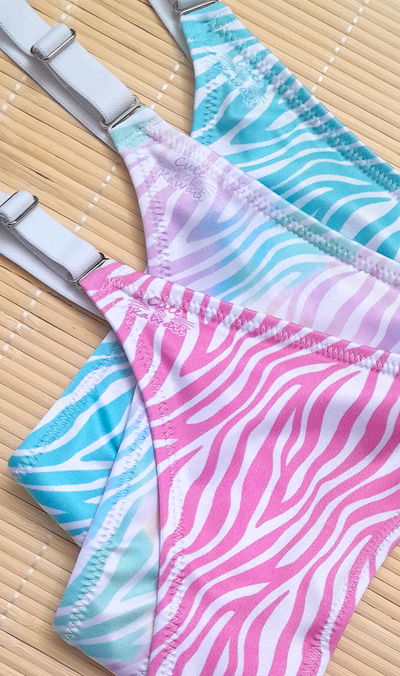Pack x 6 - ZEBRA Lycra