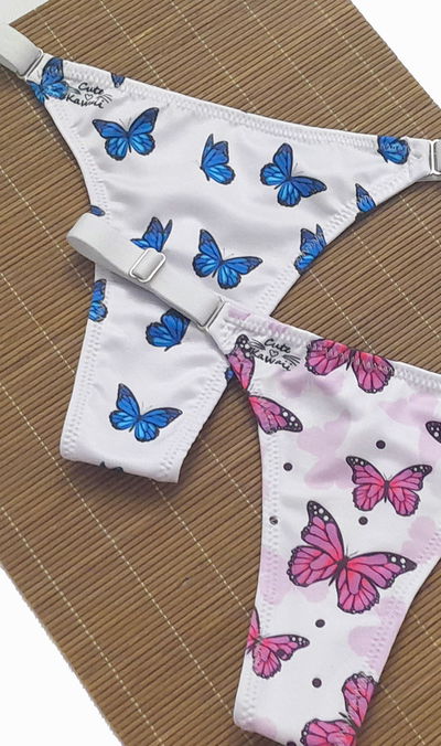 Pack x 6 - BUTTERFLY Lycra