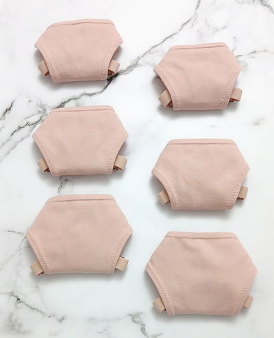 PACK x 6 - NUDE Algodón