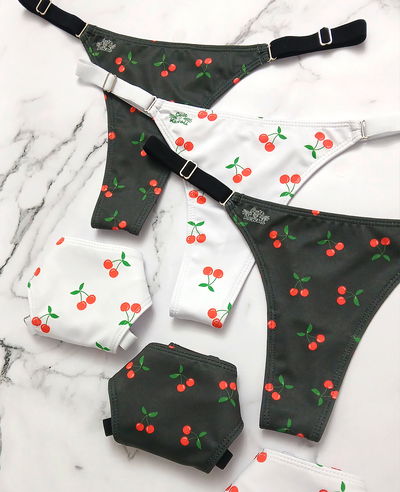 Pack x 6 - CHERRYS Lycra