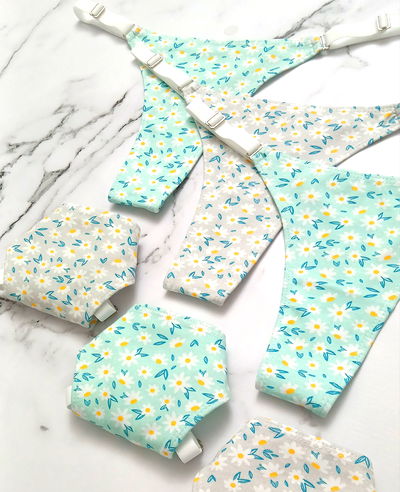 Pack x 6 - Margaritas - Algodón