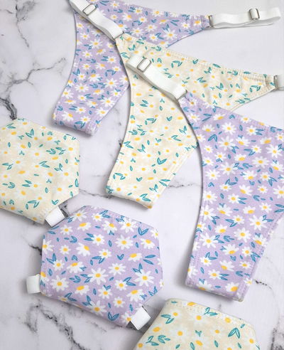 Pack x 6 - Margaritas LyA - Algodón