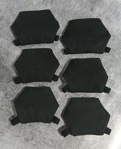 PACK x 6 - NEGRO Algodón