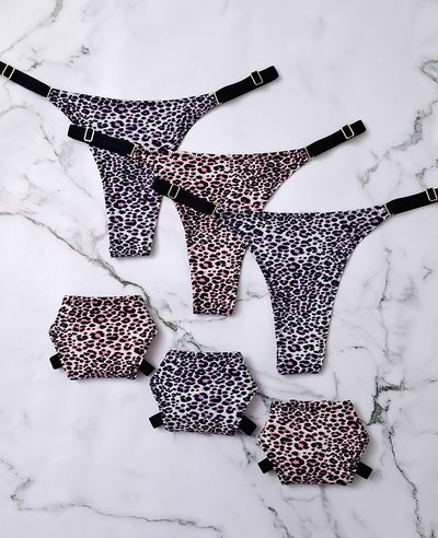 Pack x 6 - ANIMAL PRINT Algodón