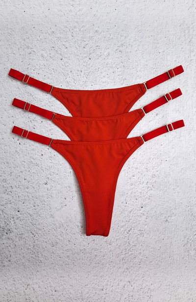 PACK x 3 - ROJO Lycra