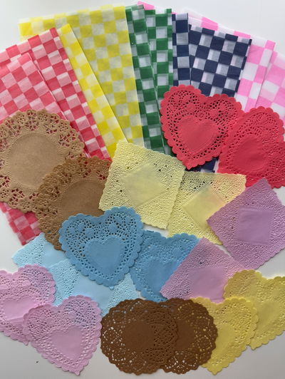 Kit Texturas y Color: Papel Encerado y Blondas | Goucat Studio