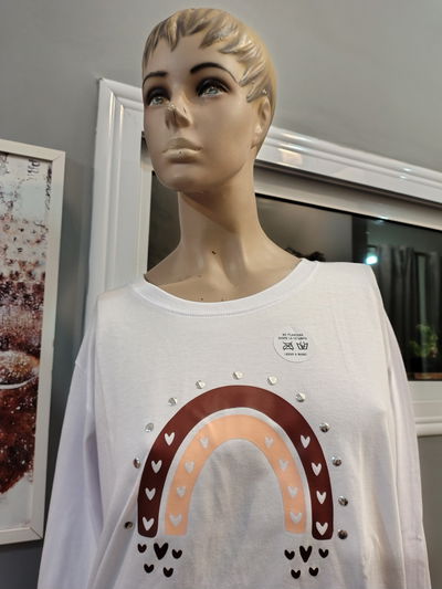 Remera JP arcoiris