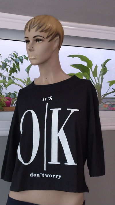 Remera JP Crop OK