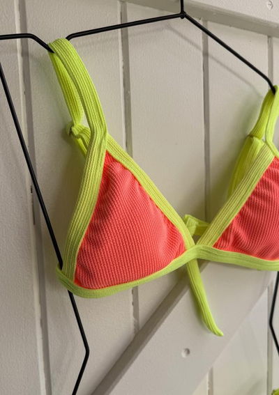 Corpiño Lali - Naranja con amarillo