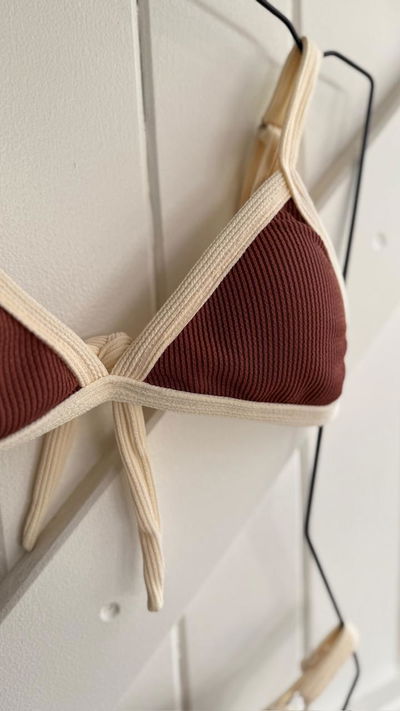 Corpiño Lali - Chocolate con crema