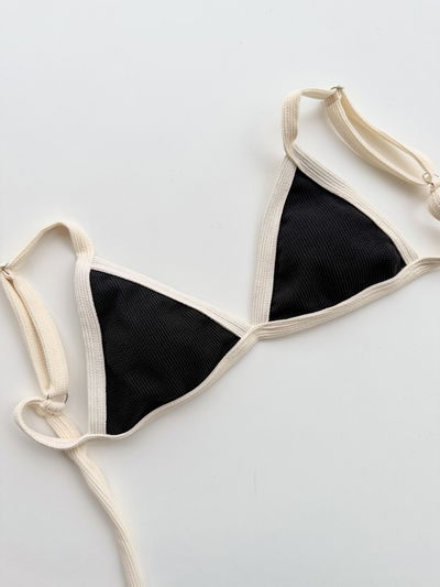 Corpiño Lali - Negro con crema