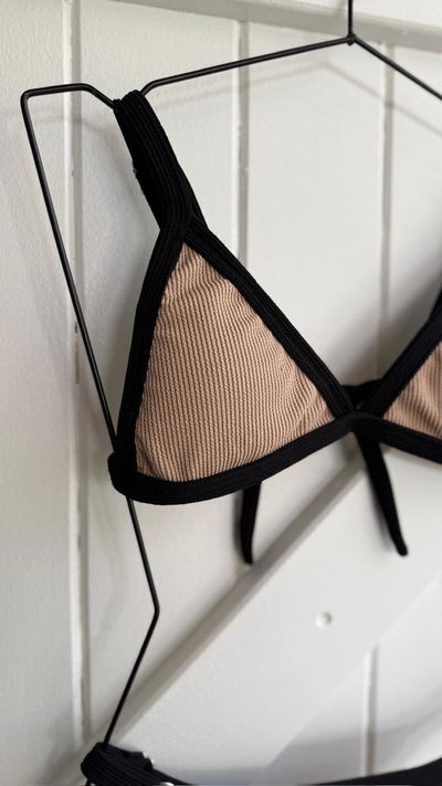 Corpiño Lali - Nude con negro