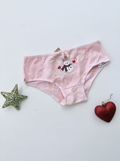 Bombi Rosa Muñeco de Nieve