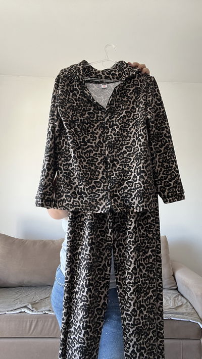 Pijama Camisero - Print Morley grueso