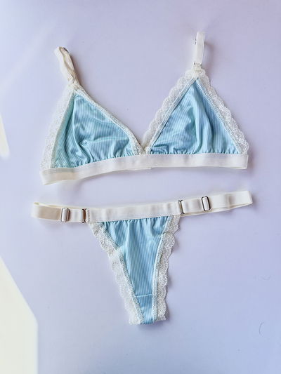 Lovely 01 - Aqua rayado