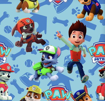 Paño grande de 1 metro x 1,40 Paw patrol 