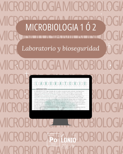 Laboratorio y bioseguridad