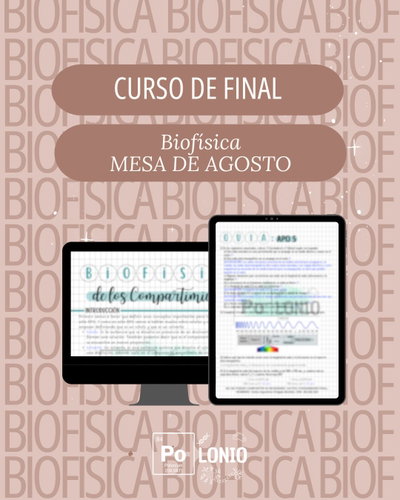 Curso de EFI: Biofísica