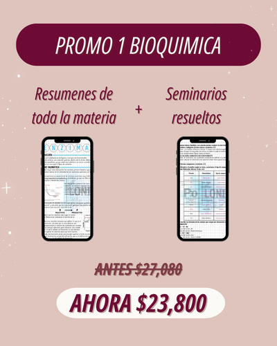 PROMO 1 BIOQUIMICA