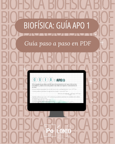 Biofisica: Guia APO 1