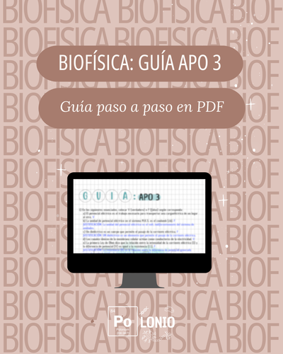 Biofisca: Guia APO 3