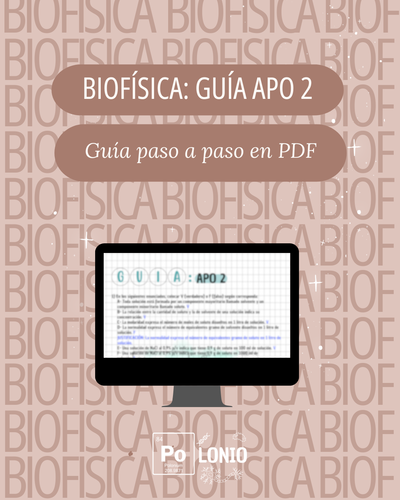 Biofisica: Guia APO 2