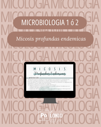 Micosis profundas endemicas