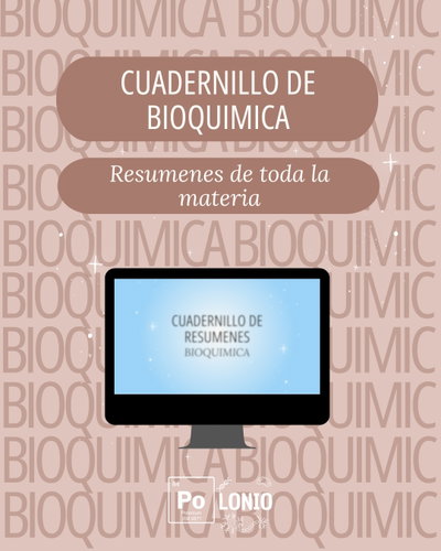 Bioquimica "Resumenes completos de toda la Materia"