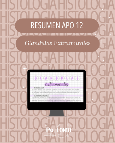 APO 12: Digestivo III (Glandulas extramurales)
