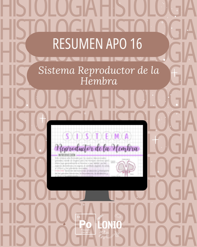 APO 16: Sistema reproductor de la Hembra