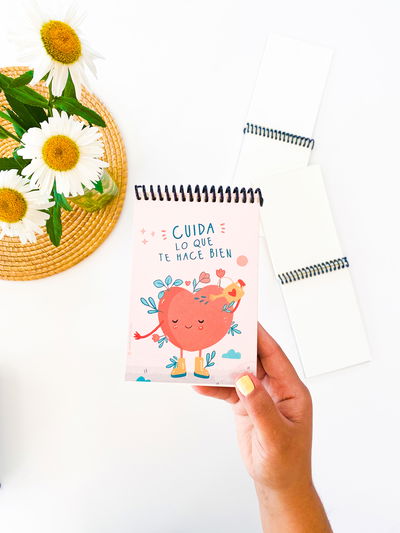 CUIDA LO QUE TE HACE BIEN - Libreta A6