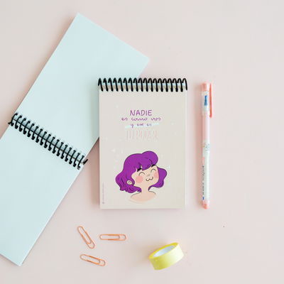 NADIE ES COMO VOS - Libreta a6