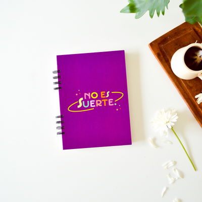 NO ES SUERTE - A5 tapa dura