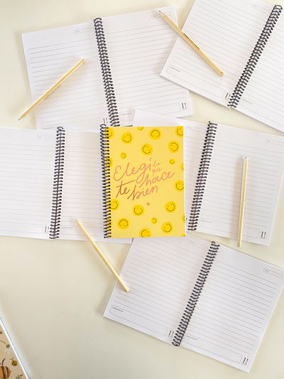 ELEGÍ LO QUE TE HACE BIEN - Tapa blanda A5