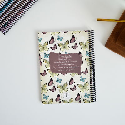 MARIPOSAS - Tapa blanda A5