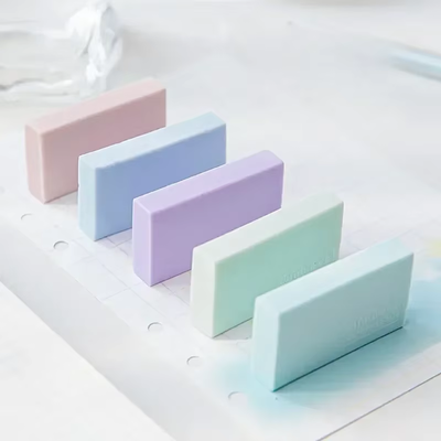 Gomas de borrar PASTEL x5