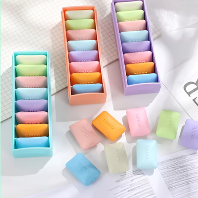 Gomas de borrar PASTEL x8