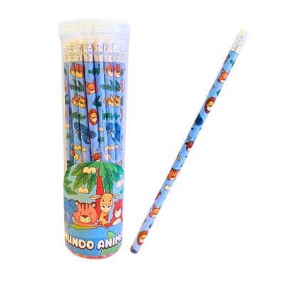 Lapiz en TUBO X 36 - animalitos