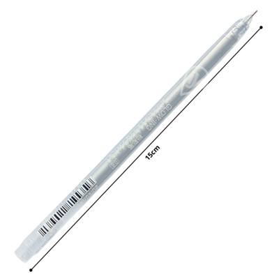 Lapicera color PLATEADO x 12 unidades