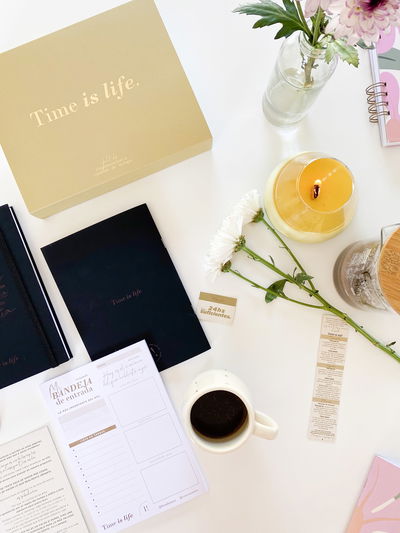 KIT GESTIÓN DE TIEMPO - TIME IS LIFE TOTAL BLACK